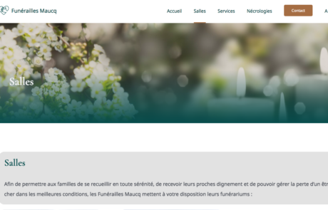 site funérailles maucq
